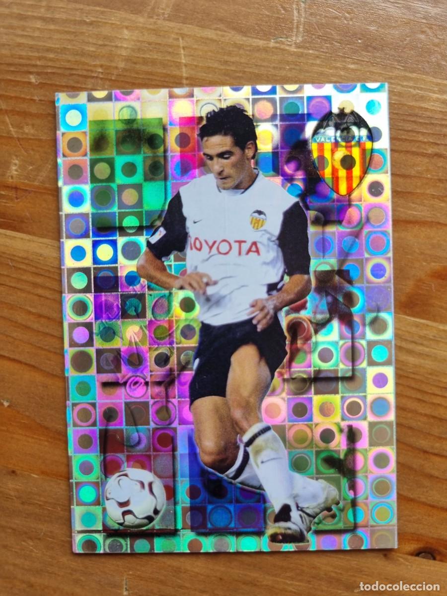 Cromos de Futebol: 134 VICENTE (Valencia CF) CRACK. Las Fichas de la Liga 2003 2004 03 04 (Mundicromo)