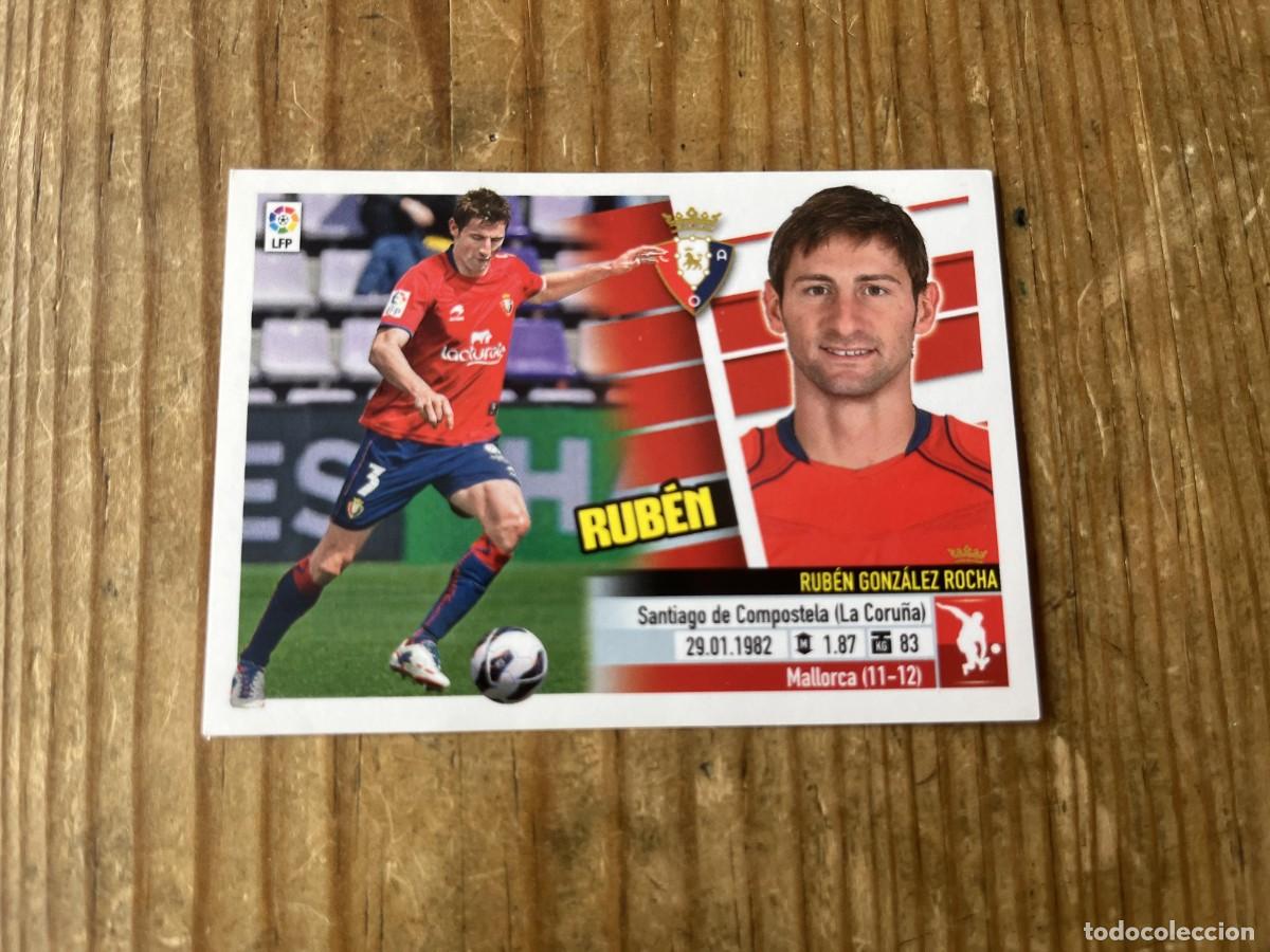 Cromos de Futebol: CROMO SIN PEGAR NUNCA PEGADO ALBUM LIGA ESTE 13 14 2013 2014 OSASUNA # 7A RUBEN