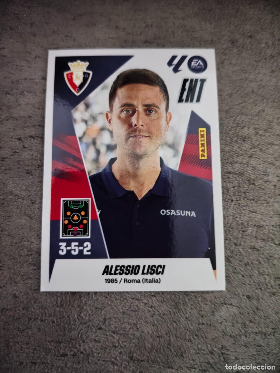 Football Stickers: Cromo 2 ALESSIO LISCI CA OSASUNA. Colecci&oacute;n LALIGA F&uacute;tbol 2025-2026 PANINI Nuevo