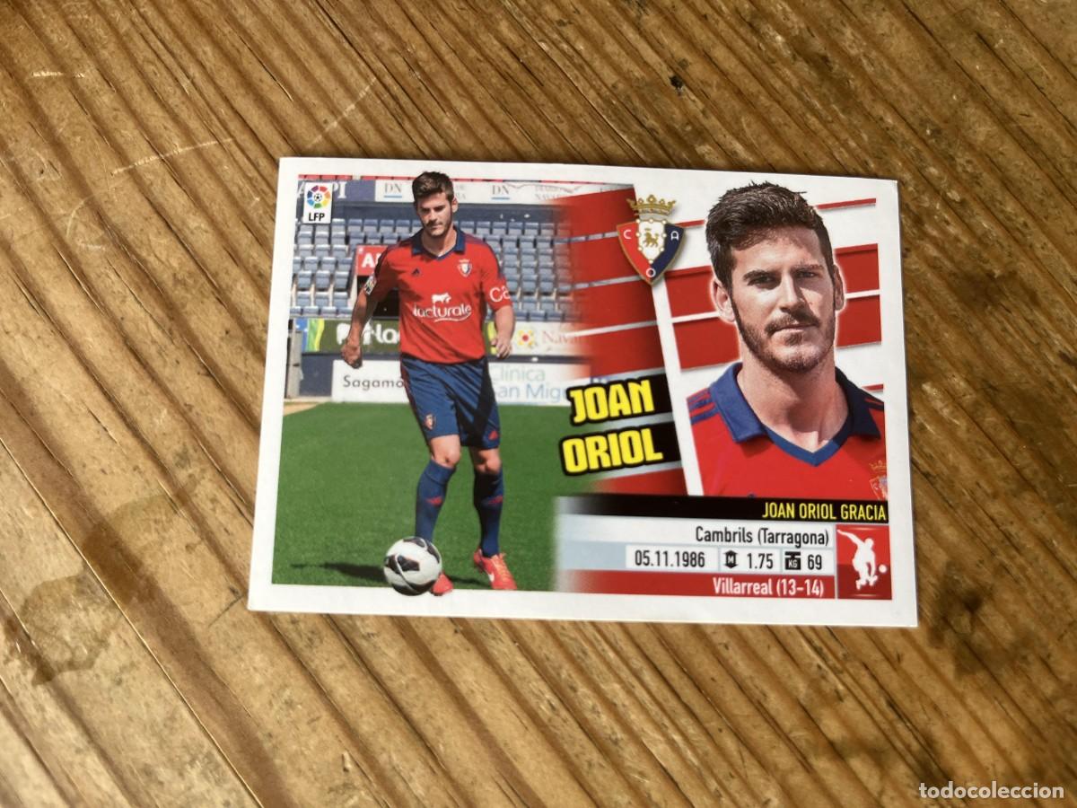 Fu&szlig;ball-Sticker: CROMO SIN PEGAR NUNCA PEGADO ALBUM LIGA ESTE 13 14 2013 2014 FICHAJES # 6 JOAN ORIOL OSASUNA