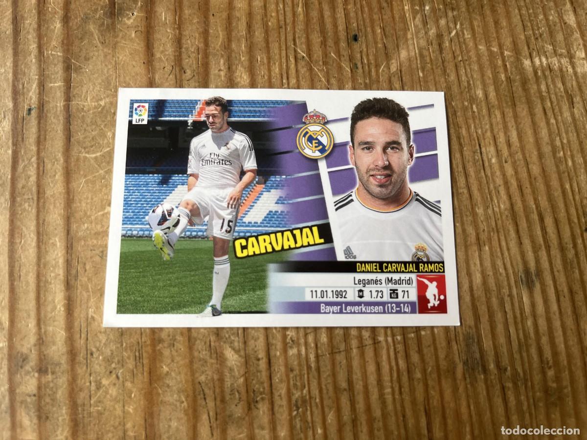 Fu&szlig;ball-Sticker: CROMO SIN PEGAR NUNCA PEGADO ALBUM LIGA ESTE 13 14 2013 2014 FICHAJES # 10 CARVAJAL REAL MADRID
