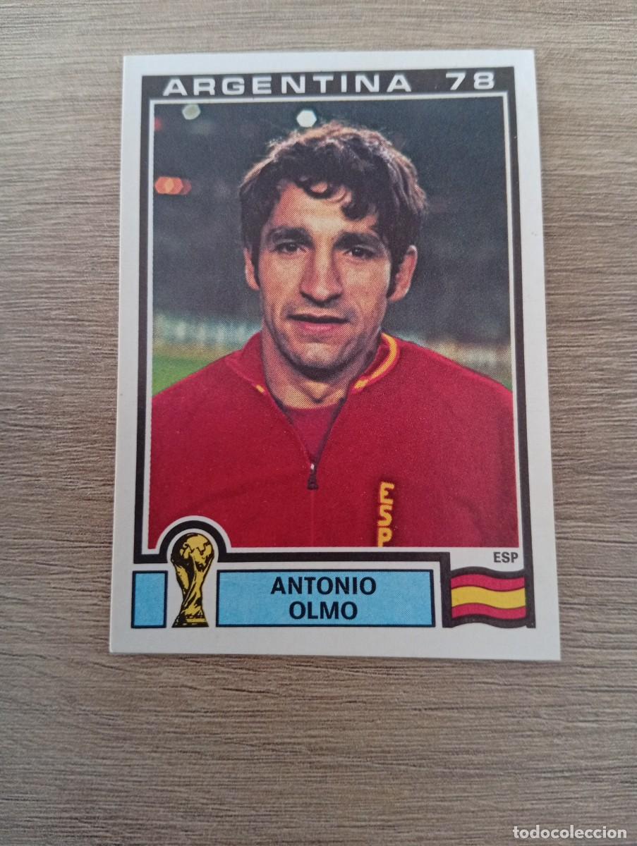Cromos de f&uacute;tbol: ANTONIO OLMO 211 ESPA&Ntilde;A MUNDIAL ARGENTINA 78-ARGENTINA 1978 SIN PEGAR NUNCA PEGADO