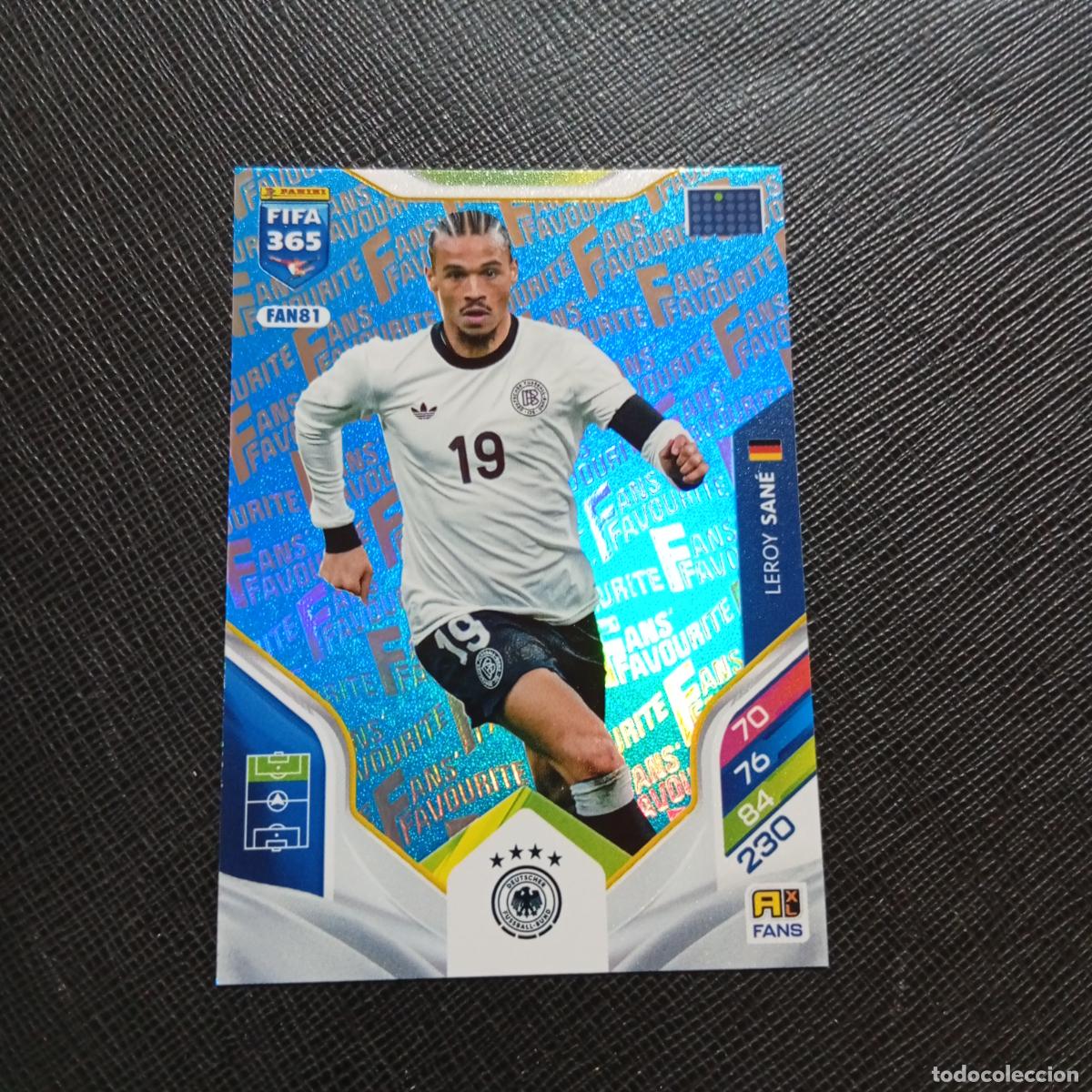 Cromos de f&uacute;tbol: FAN81 SANE ALEMANIA ADRENALYN 2025 2026 FIFA 365 CROMO FUTBOL 25 26 - A215 PG64 AZUL