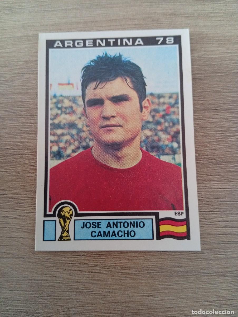 Cromos de f&uacute;tbol: JOSE ANTONIO CAMACHO 212 ESPA&Ntilde;A MUNDIAL ARGENTINA 78-ARGENTINA 1978 SIN PEGAR NUNCA PEGADO
