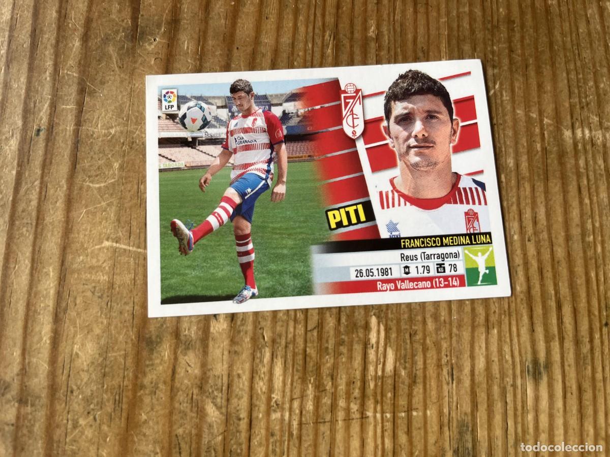 Cromos de f&uacute;tbol: CROMO SIN PEGAR NUNCA PEGADO ALBUM LIGA ESTE 13 14 2013 2014 FICHAJE # 15 PITI GRANADA