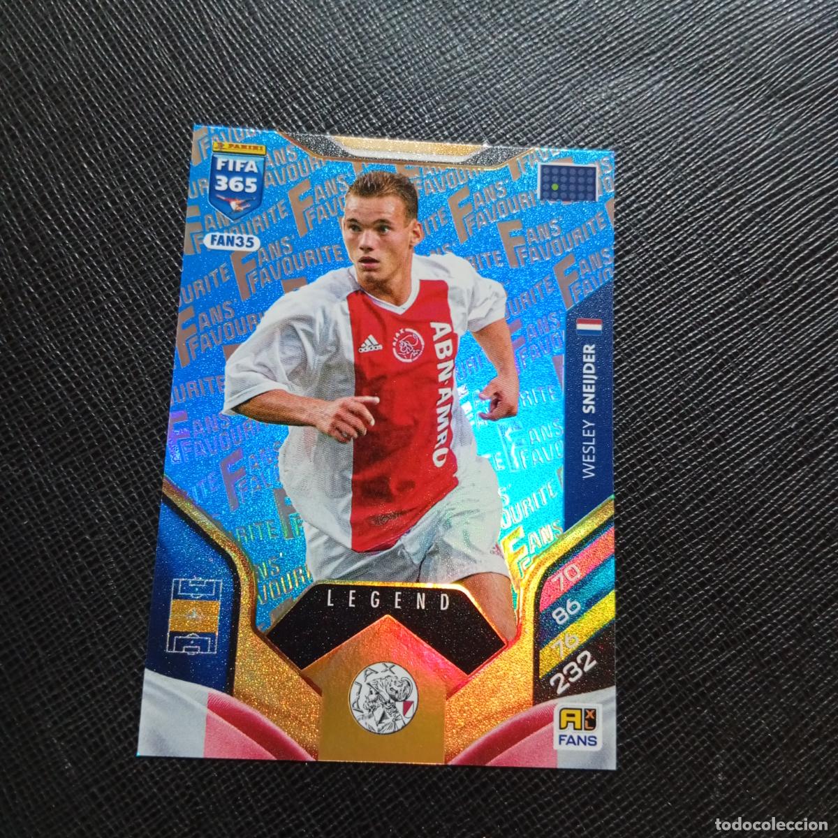 Cromos de f&uacute;tbol: FAN35 SNEIJDER AJAX ADRENALYN 2025 2026 FIFA 365 CROMO FUTBOL 25 26 - A215 PG64 AZUL
