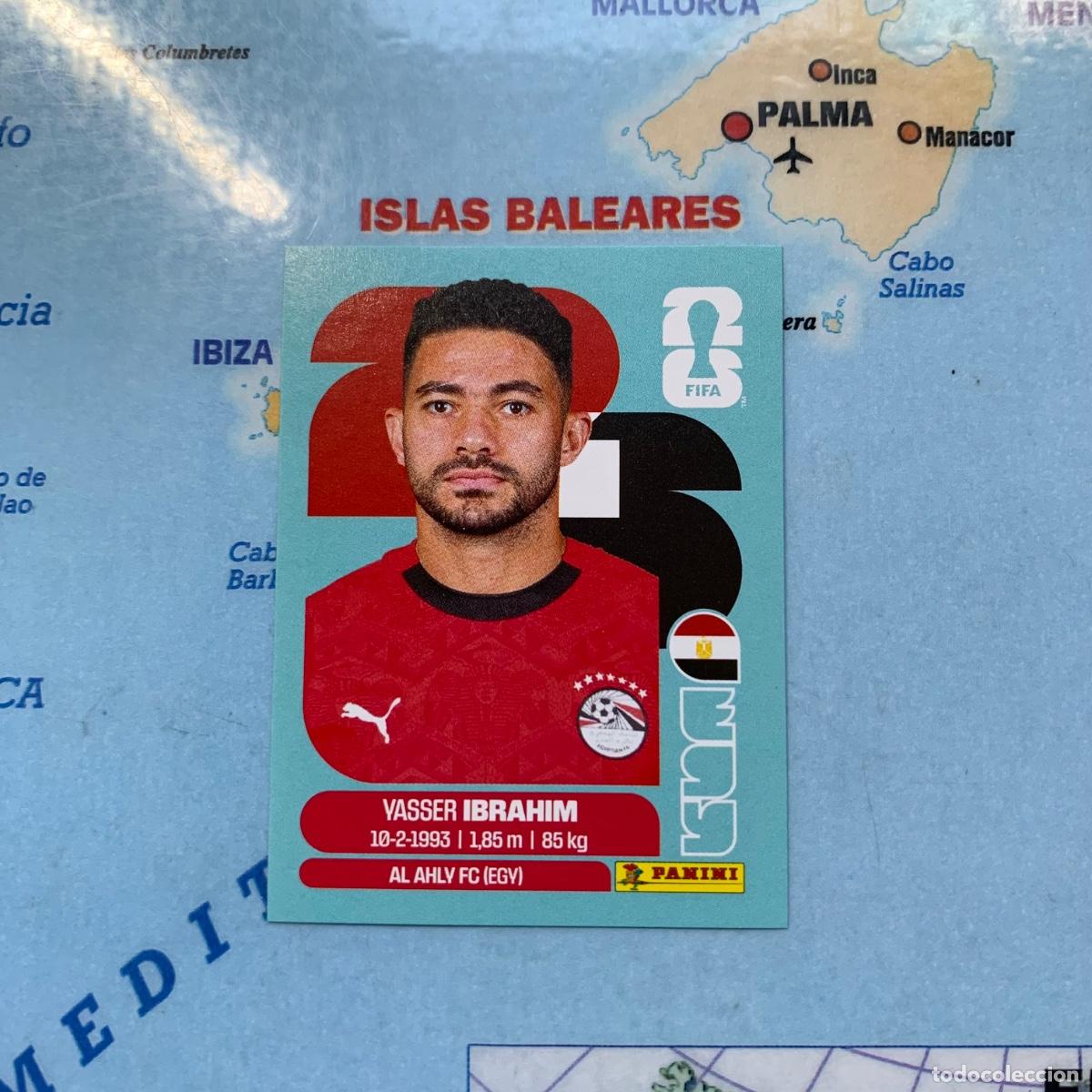 Cromos de f&uacute;tbol: Egipto n&uacute;mero 5 cromo panini Mundial Fifa World Cup 2026