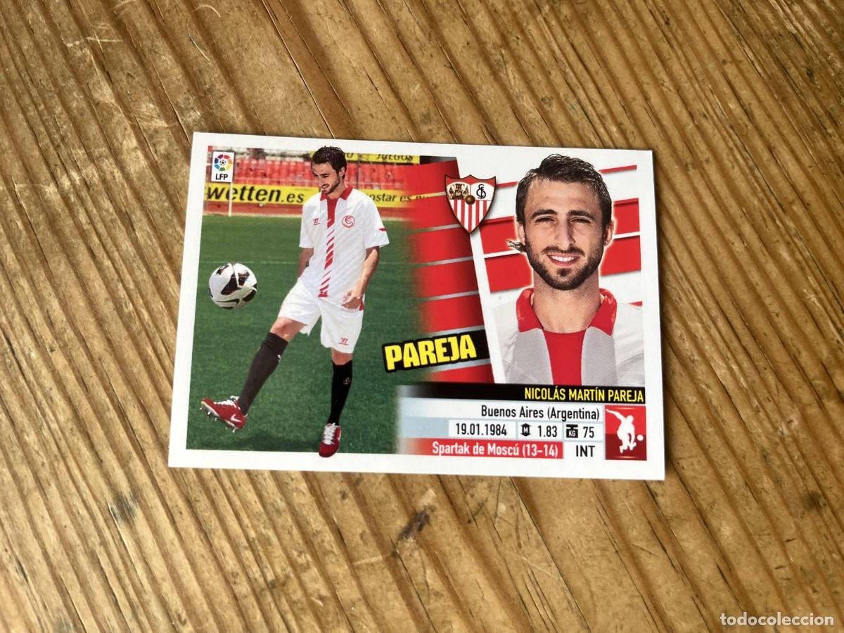 Cromos de f&uacute;tbol: CROMO SIN PEGAR NUNCA PEGADO ALBUM LIGA ESTE 13 14 2013 2014 FICHAJE # 18 PAREJA SEVILLA