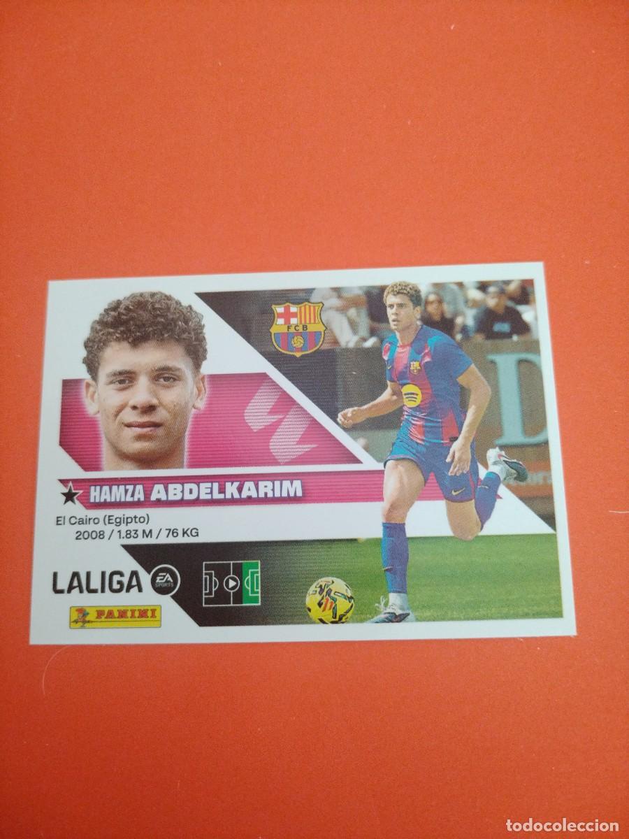 Cromos de f&uacute;tbol: ESTE 2026 2027 COLOCA 18 BIS ABDELKARIM F.C. BARCELONA