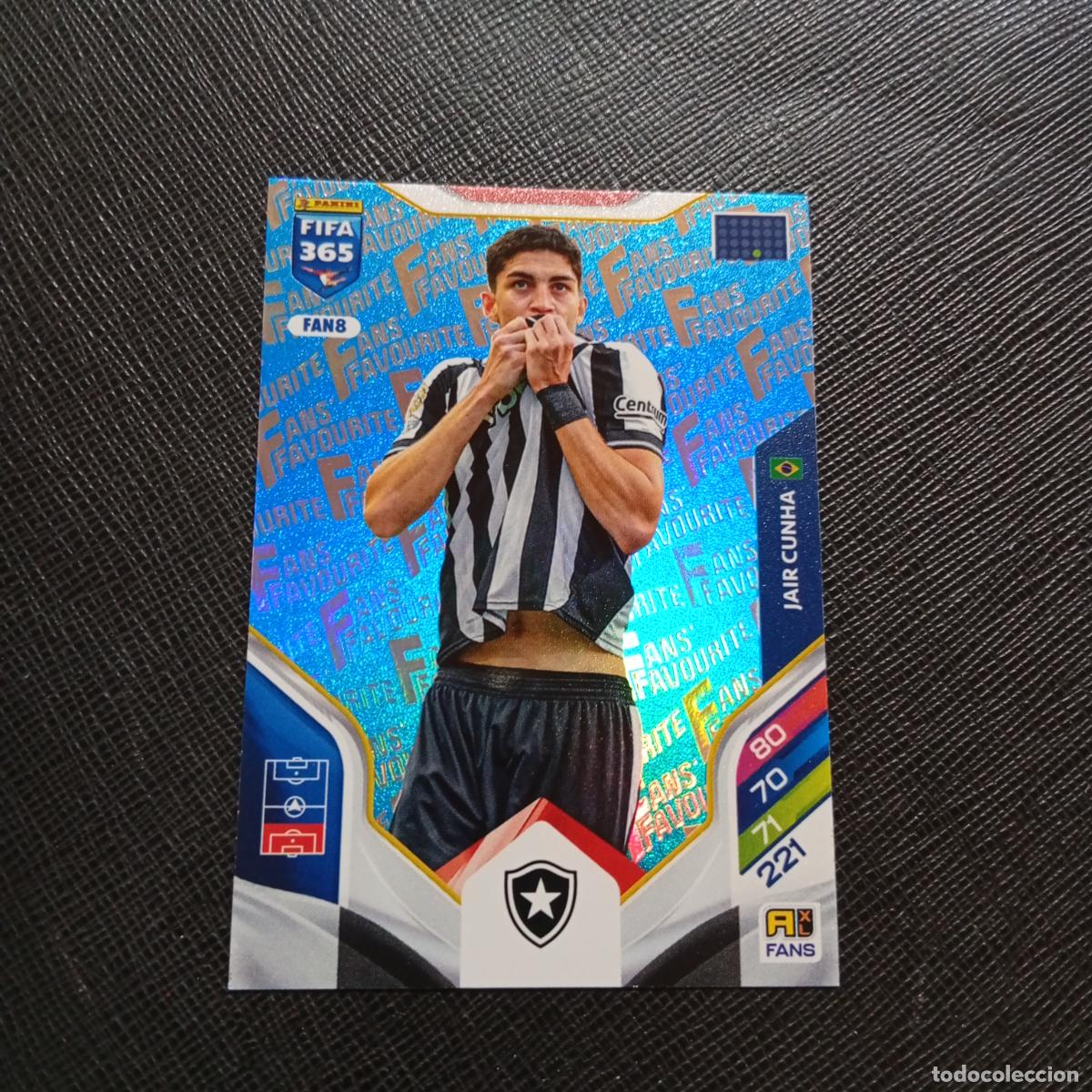 Cromos de f&uacute;tbol: FAN8 JAIR CUNHA BOTAFOGO ADRENALYN 2025 2026 FIFA 365 CROMO FUTBOL 25 26 - A215 PG65 AZUL