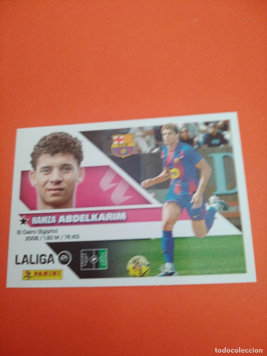 Cromos de f&uacute;tbol: ESTE 2026 2027 COLOCA 18 BIS ABDELKARIM F.C. BARCELONA