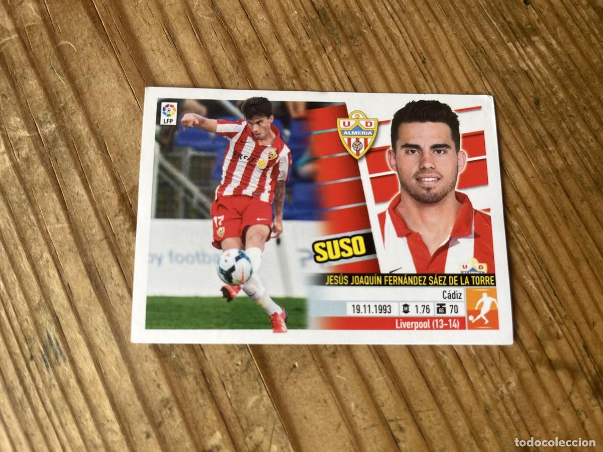 Cromos de Futebol: CROMO SIN PEGAR NUNCA PEGADO ALBUM LIGA ESTE 13 14 2013 2014 FICHAJES # 30 SUSO ALMERIA