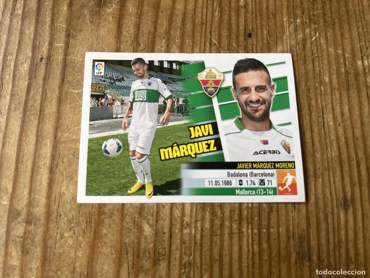 Football Stickers: CROMO SIN PEGAR NUNCA PEGADO ALBUM LIGA ESTE 13 14 2013 2014 FICHAJES # 44 JAVI MARQUEZ ELCHE
