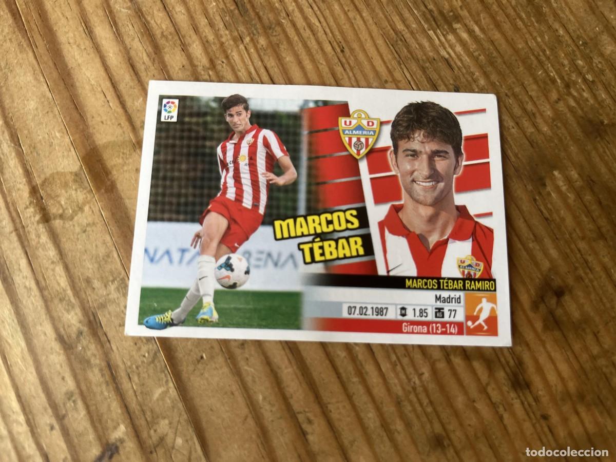 Football Stickers: CROMO SIN PEGAR NUNCA PEGADO ALBUM LIGA ESTE 13 14 2013 2014 COLOCA # 8B MARCOS TEBAR ALMERIA