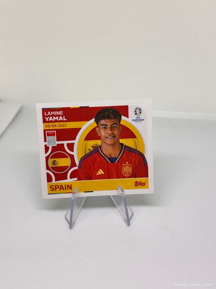 Football Stickers: Coleccion Completa Uefa EURO 2024 Germany Lamine Yamal Rookie