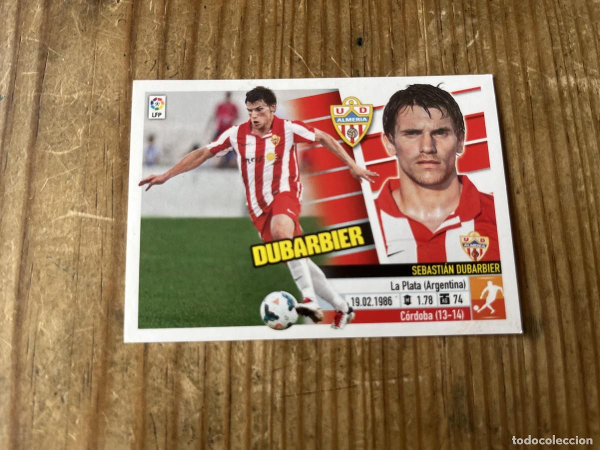 Cromos de f&uacute;tbol: CROMO SIN PEGAR NUNCA PEGADO ALBUM LIGA ESTE 13 14 2013 2014 COLOCA # 12B DUBARBIER ALMERIA