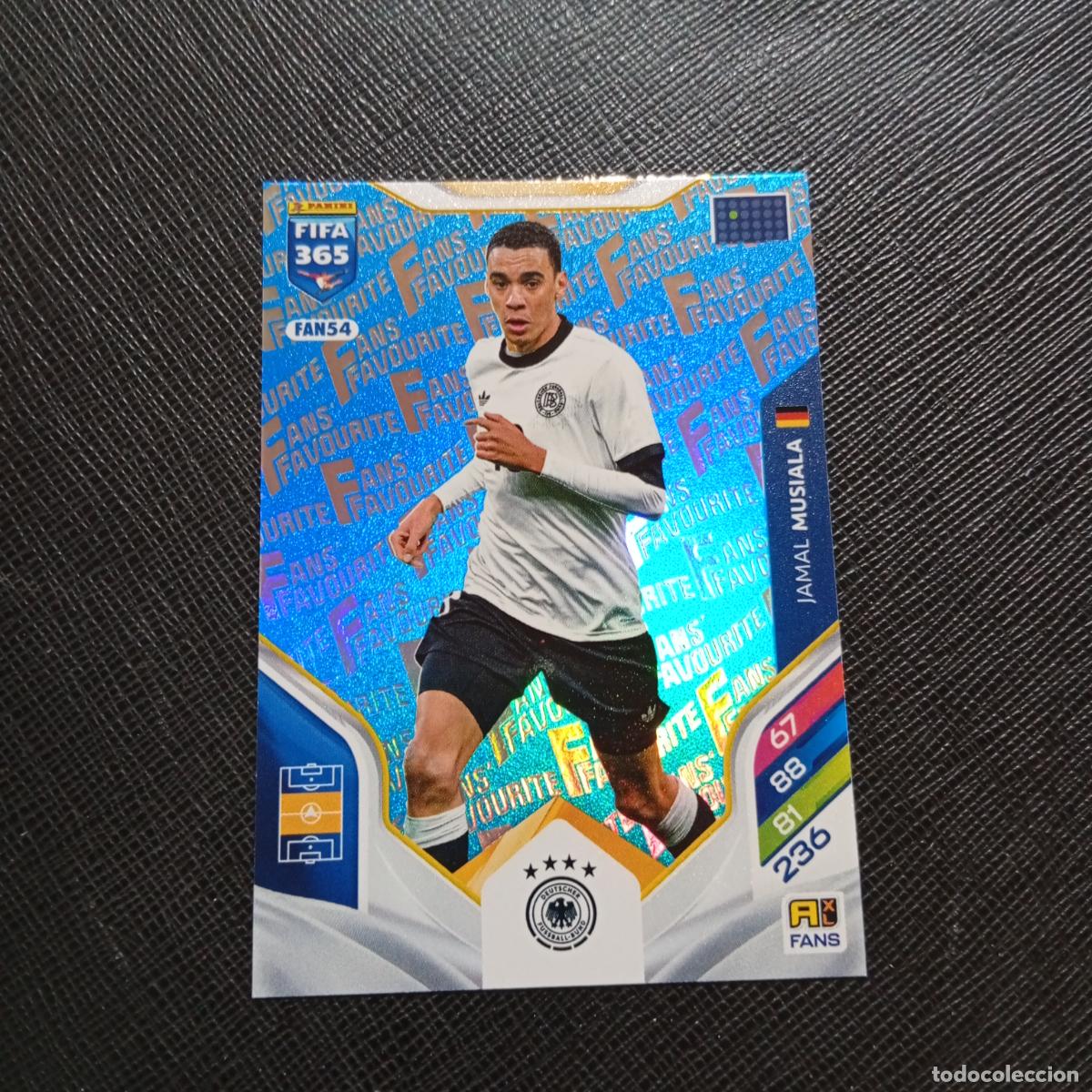 Cromos de f&uacute;tbol: FAN4 MUSIALA ALEMANIA ADRENALYN 2025 2026 FIFA 365 CROMO FUTBOL 25 26 - A215 PG65 AZUL