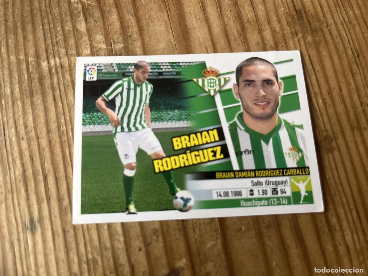 Football Stickers: CROMO SIN PEGAR NUNCA PEGADO ALBUM LIGA ESTE 13 14 2013 2014 COLOCA # 13B BRAIAN RODRIGUEZ BETIS