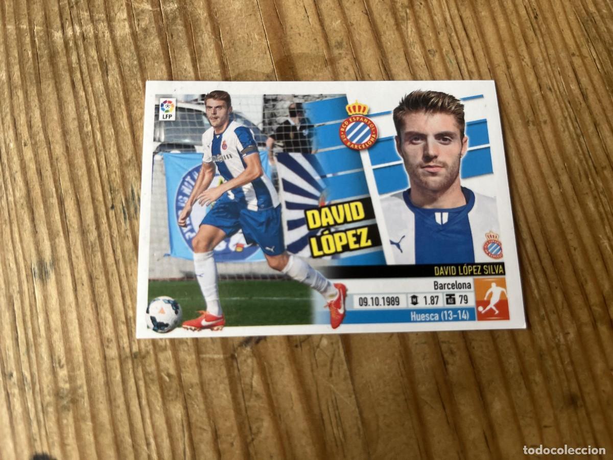 Cromos de f&uacute;tbol: CROMO SIN PEGAR NUNCA PEGADO ALBUM LIGA ESTE 13 14 2013 2014 COLOCA 10B DAVID LOPEZ ESPANYOL ESPA&Ntilde;OL