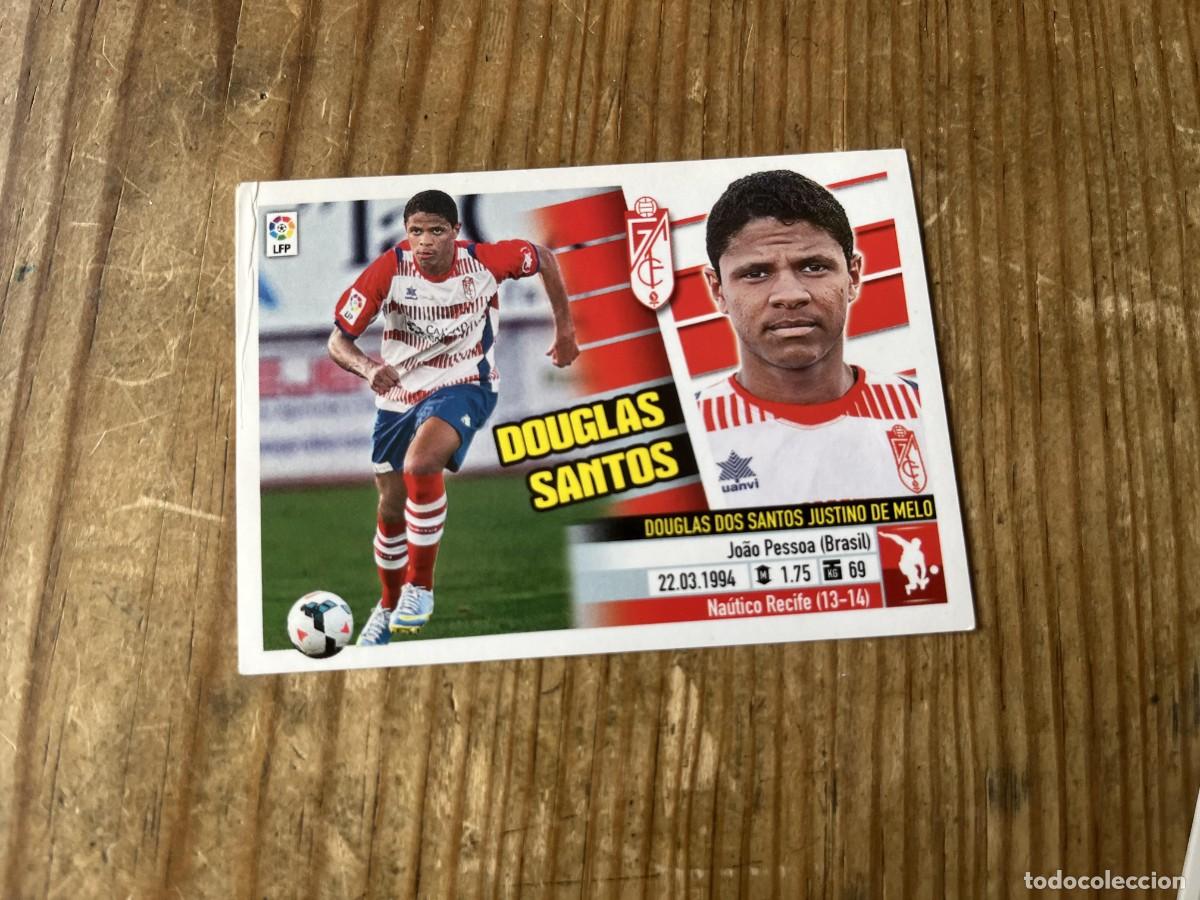 Cromos de f&uacute;tbol: CROMO SIN PEGAR NUNCA PEGADO ALBUM LIGA ESTE 13 14 2013 2014 COLOCA # 4B DOUGLAS SANTOS GRANADA