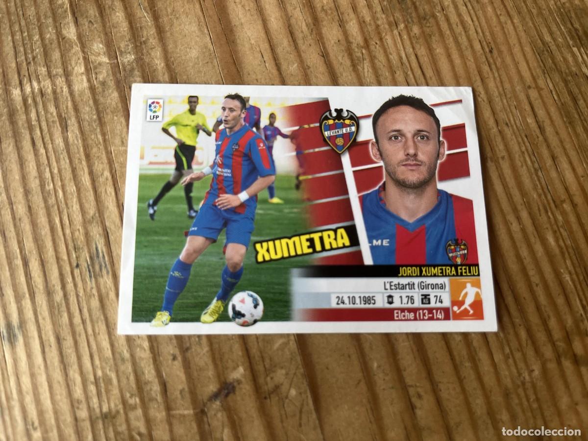 Cromos de f&uacute;tbol: CROMO SIN PEGAR NUNCA PEGADO ALBUM LIGA ESTE 13 14 2013 2014 COLOCA # 11B XUMETRA LEVANTE