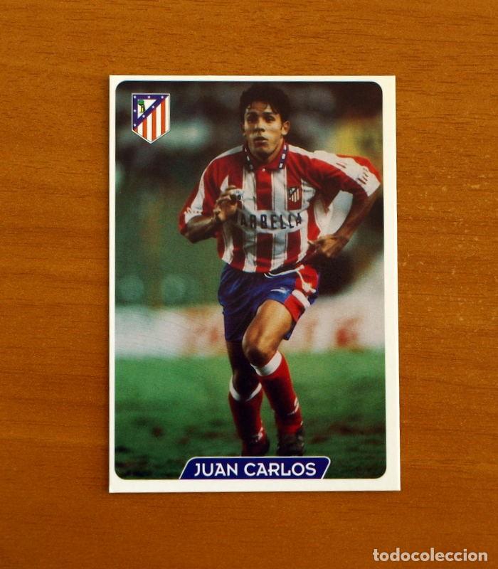 Cromos de f&uacute;tbol: Atl&eacute;tico de Madrid -N&ordm; 245 Juan Carlos -UH-&Uacute;ltima Hora-Las Fichas la Liga 95-96-1995-1996-Mundicromo