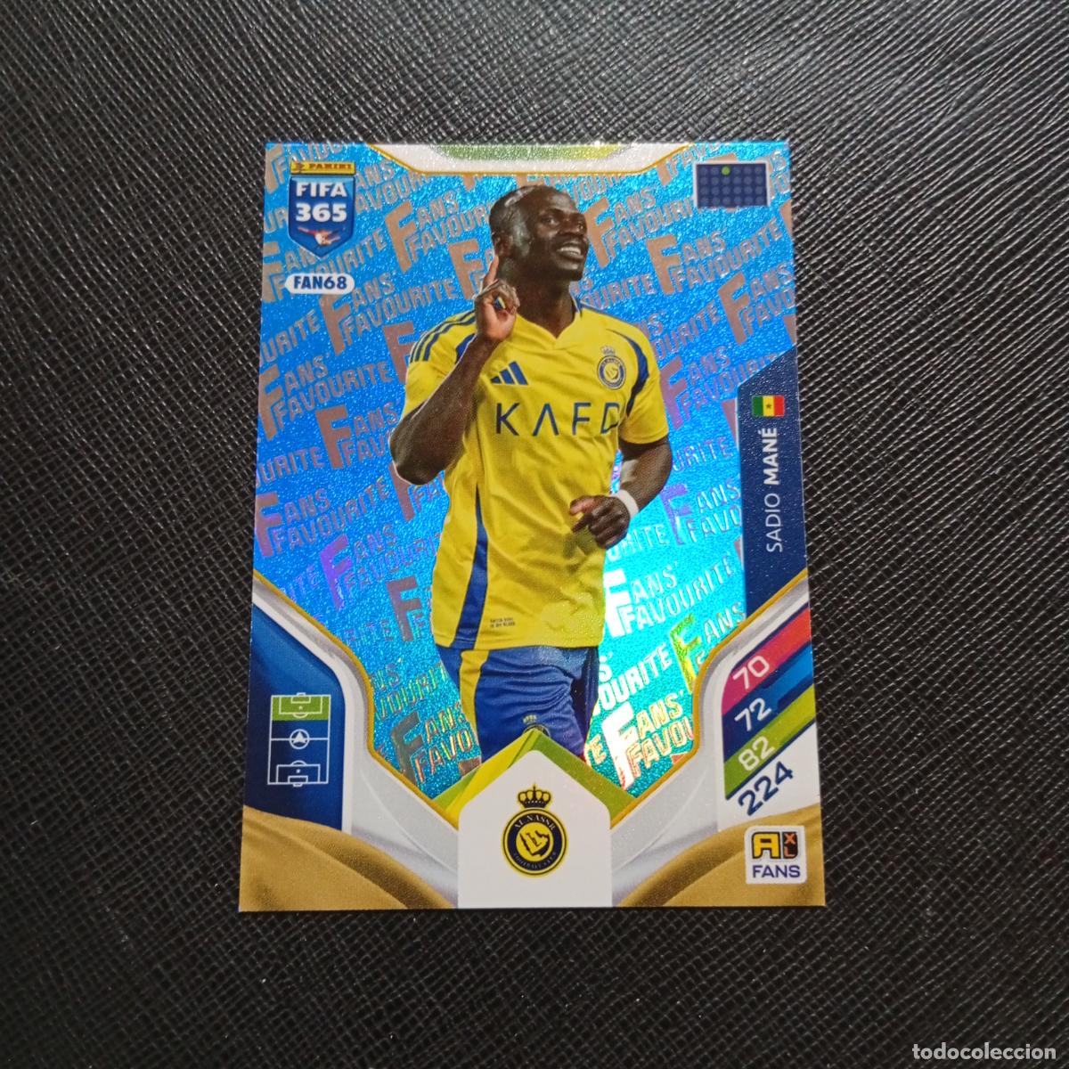 Cromos de f&uacute;tbol: FAN68 MANE AL NASSR ADRENALYN 2025 2026 FIFA 365 CROMO FUTBOL 25 26 - A215 PG66 AZUL