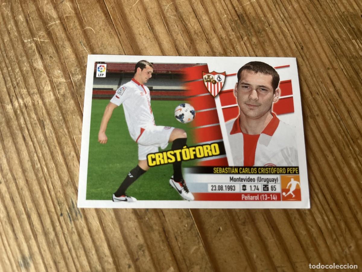 Fu&szlig;ball-Sticker: CROMO SIN PEGAR NUNCA PEGADO ALBUM LIGA ESTE 13 14 2013 2014 COLOCA # 8B CRISTOFORO SEVILLA