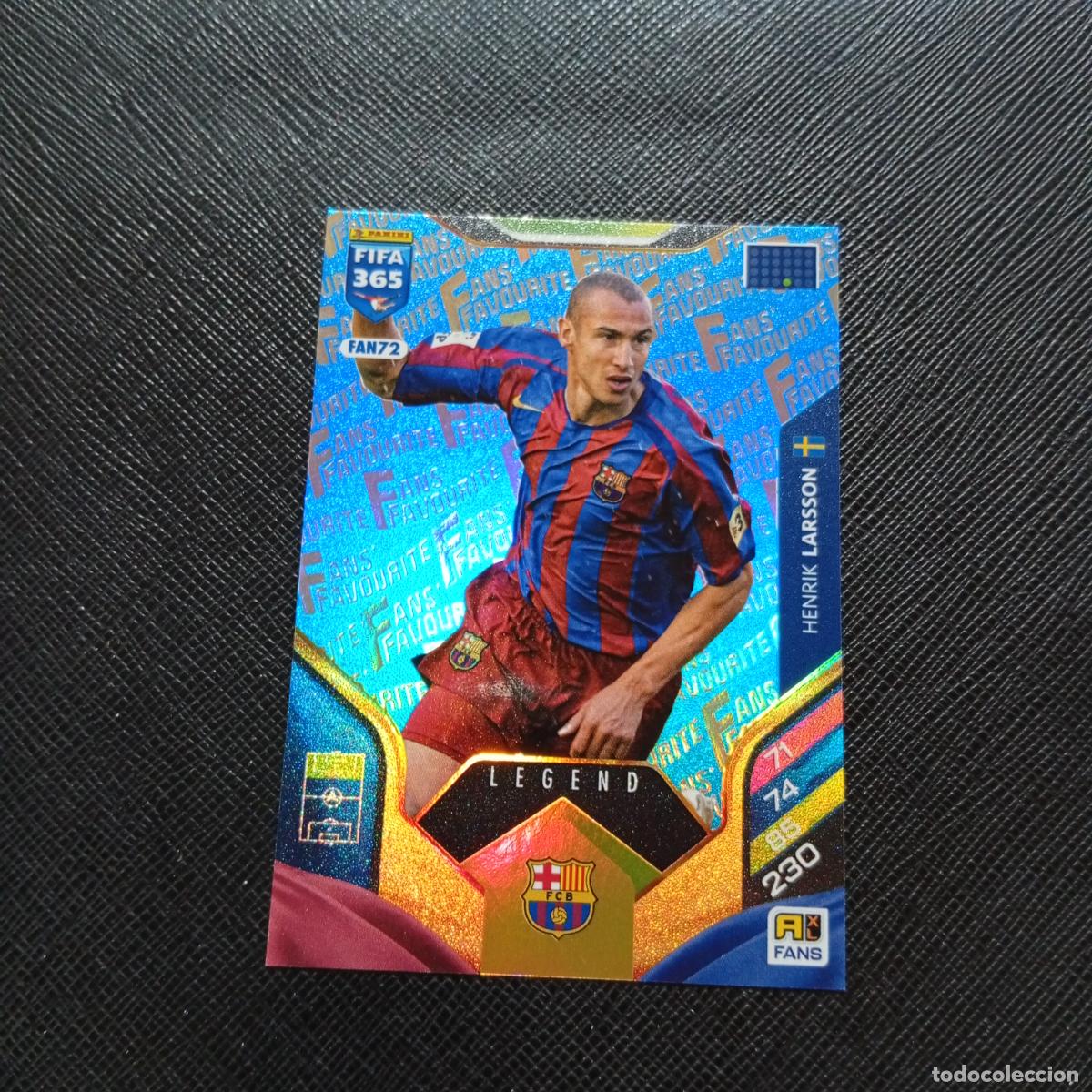 Cromos de f&uacute;tbol: FAN72 LARSSON BARCELONA ADRENALYN 2025 2026 FIFA 365 CROMO FUTBOL 25 26 - A215 PG66 AZUL