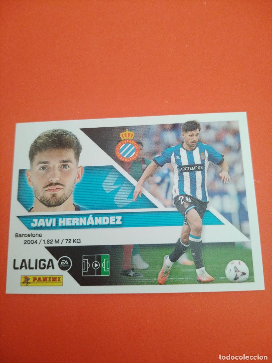 Cromos de f&uacute;tbol: ESTE 2026 2027 COLOCA 15 BIS JAVI HERNANDEZ