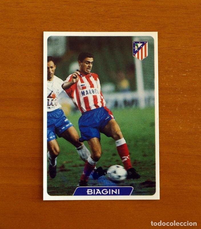 Cromos de f&uacute;tbol: Atl&eacute;tico de Madrid -N&ordm; 249 Biagini -UH-&Uacute;ltima Hora -Las Fichas la Liga 95-96-1995-1996 -Mundicromo