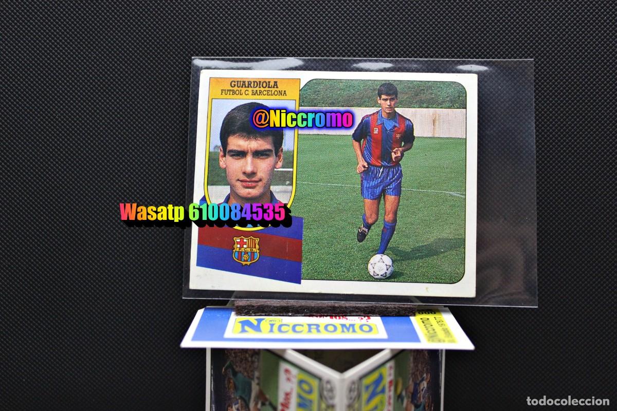 Cartes &agrave; collectionner de Football: guardiola barcelona 91 92 carton este recuperado 1991 1992 ver fotos + en niccromo