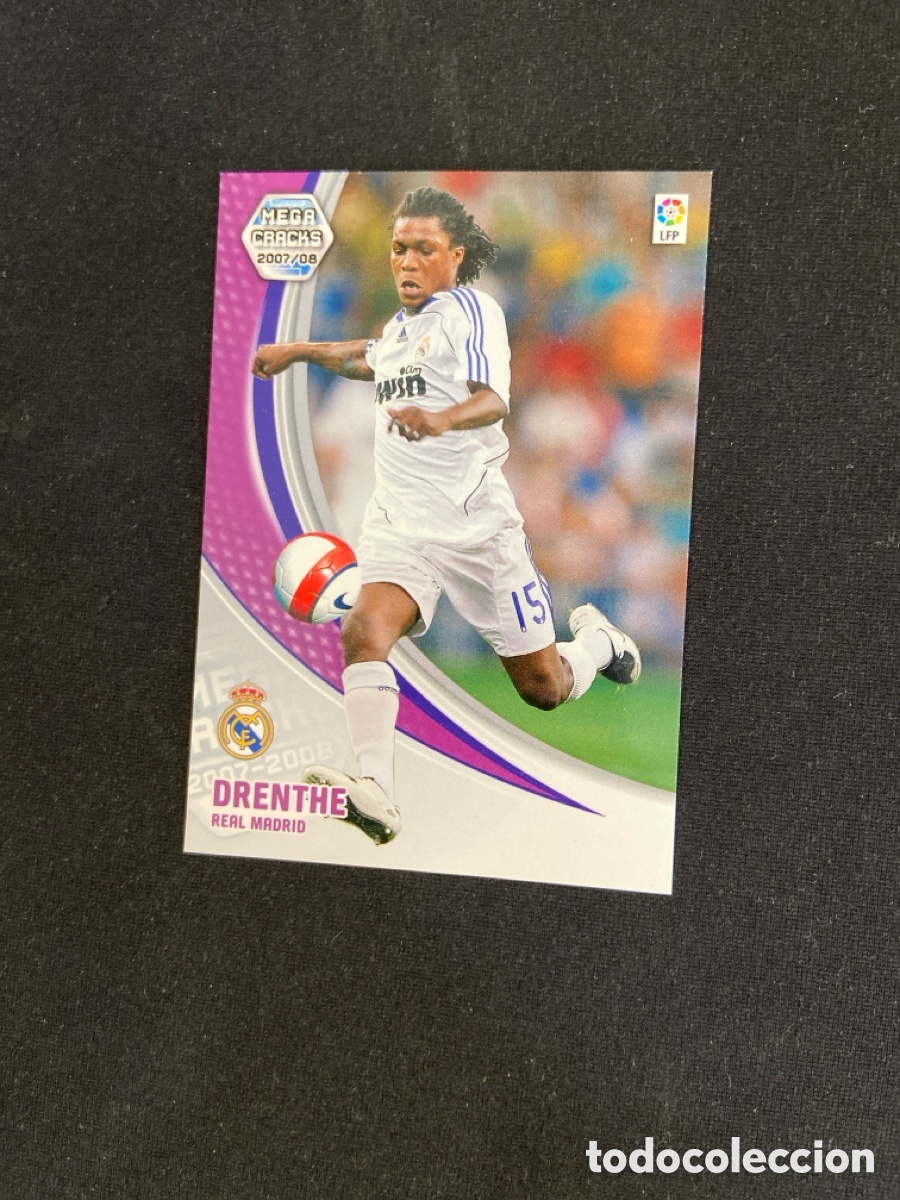 Cromos de f&uacute;tbol: DRENTHE 166 BIS (REAL MADRID) - Foto 1