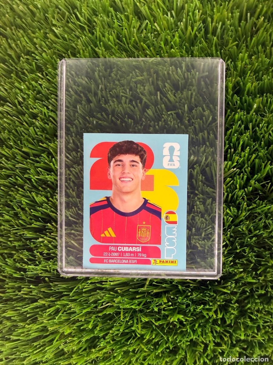 Cromos de f&uacute;tbol: N&ordm; ESP3B Pau Cubars&iacute; Actualizaci&oacute;n Espa&ntilde;a Mundial 2026 Stickers