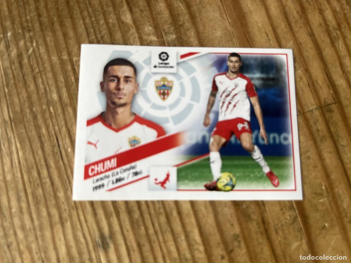 Cartes &agrave; collectionner de Football: CROMO SIN PEGAR NUNCA PEGADO ALBUM LIGA ESTE 22 23 2022 2023 ALMERIA # 8 CHUMI