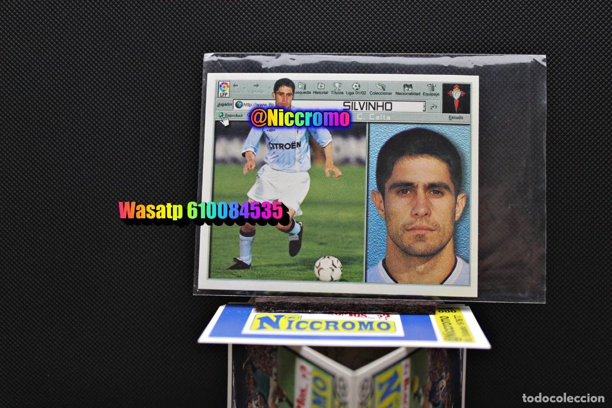 Cartes &agrave; collectionner de Football: silvinho celta 2001 2002 este fichaje 32 cromo nuevo sin pegar 01 02 ver foto + en niccromo