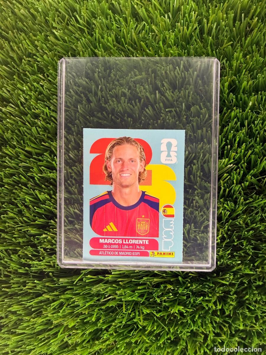 Cromos de f&uacute;tbol: N&ordm; ESP7B Marcos Llorente Actualizaci&oacute;n Espa&ntilde;a Mundial 2026 Stickers
