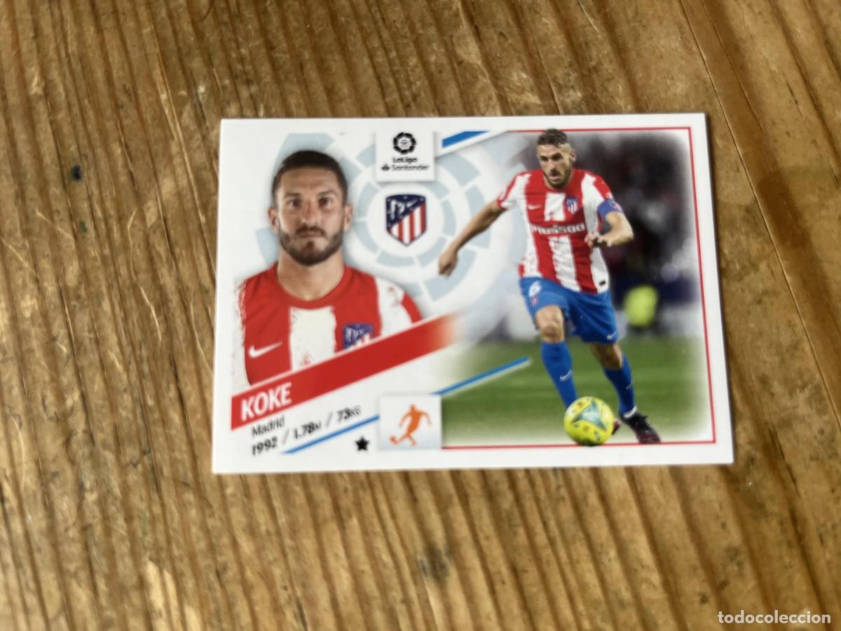 Cromos de f&uacute;tbol: CROMO SIN PEGAR NUNCA PEGADO ALBUM LIGA ESTE 22 23 2022 2023 ATLETICO MADRID # 12 KOKE