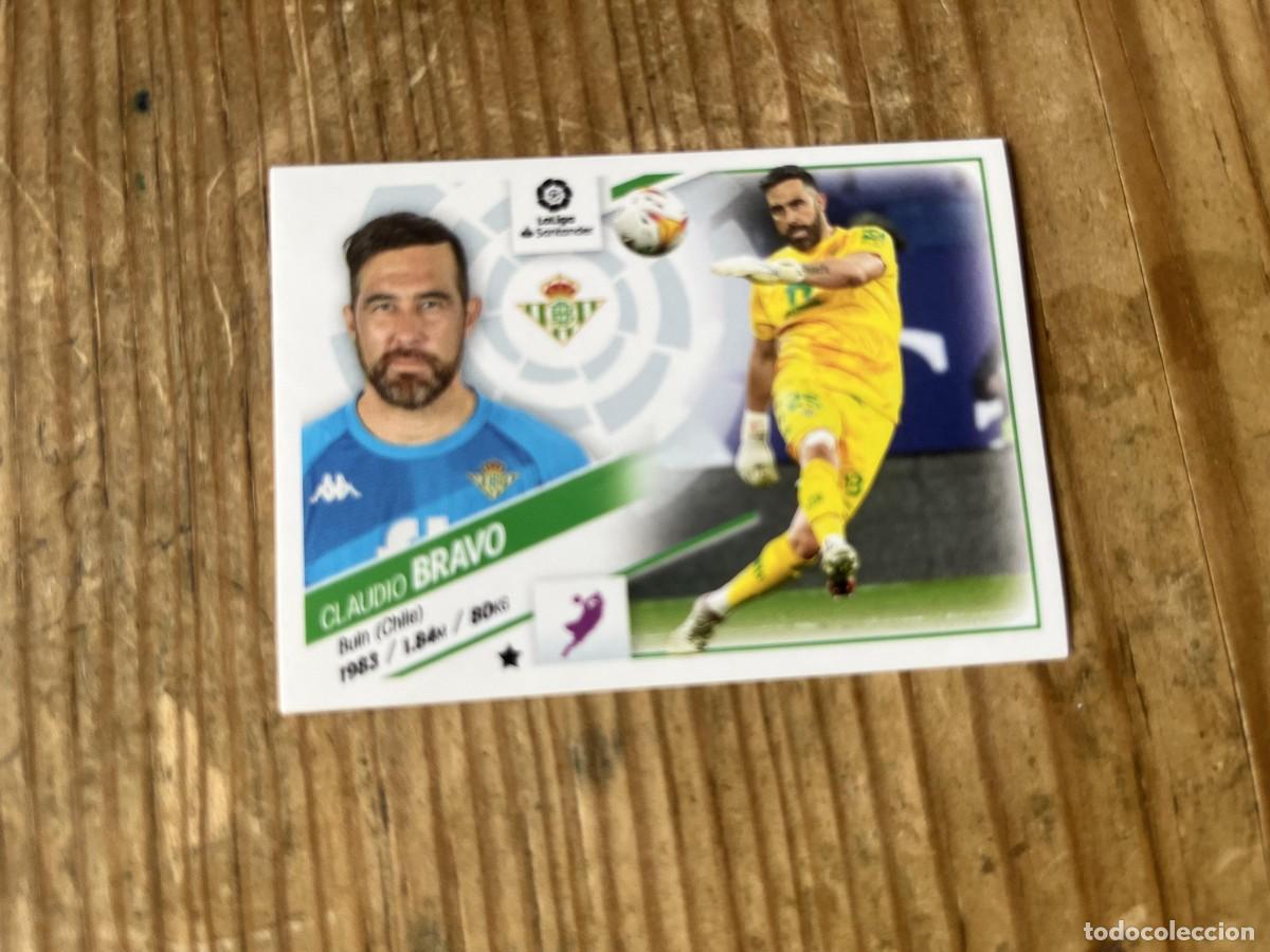 Cromos de f&uacute;tbol: CROMO SIN PEGAR NUNCA PEGADO ALBUM LIGA ESTE 22 23 2022 2023 BETIS # 4 CLAUDIO BRAVO