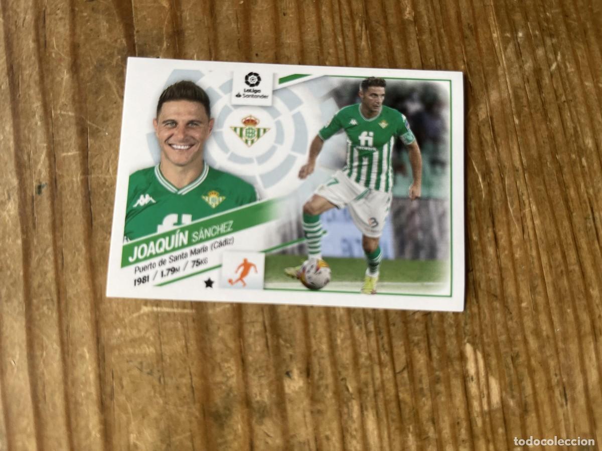 Cromos de f&uacute;tbol: CROMO SIN PEGAR NUNCA PEGADO ALBUM LIGA ESTE 22 23 2022 2023 BETIS # 13B JOAQUIN