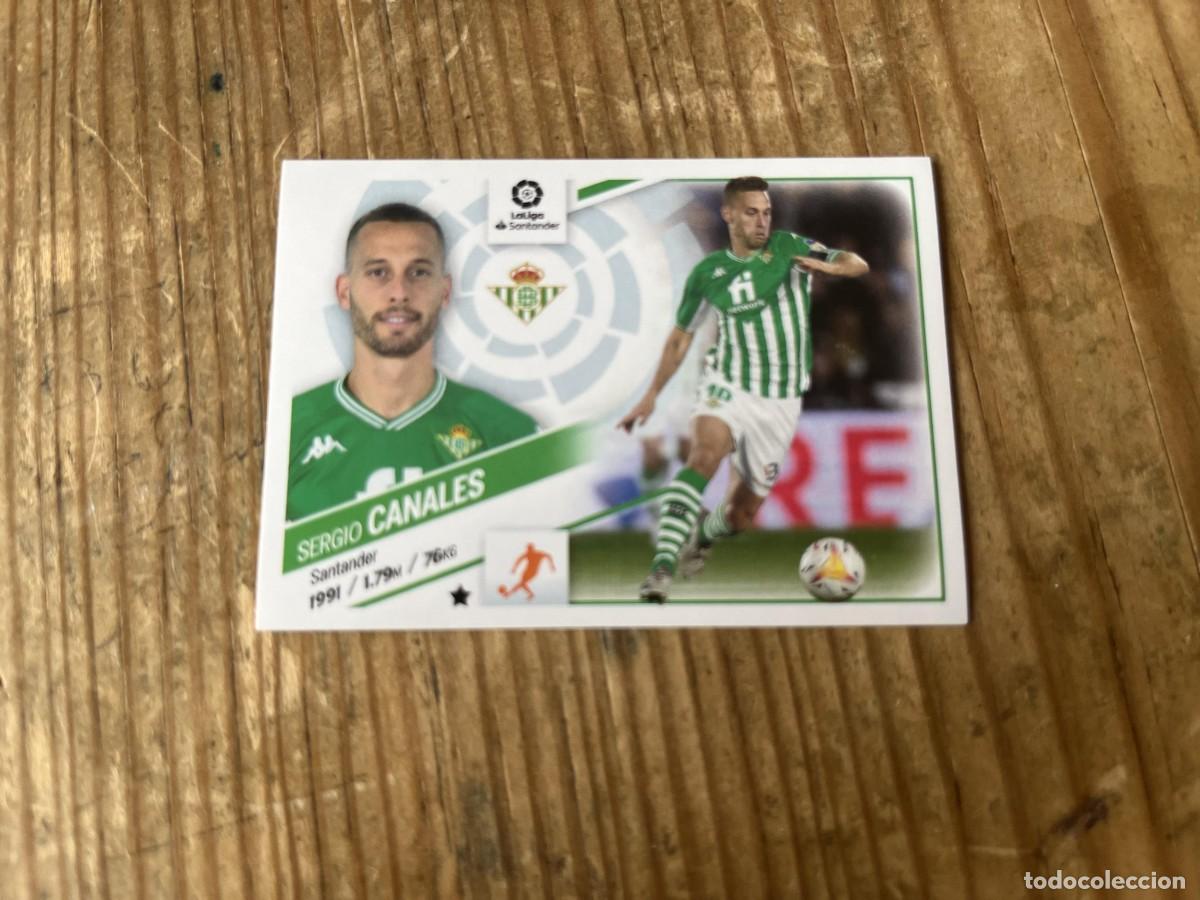 Cromos de f&uacute;tbol: CROMO SIN PEGAR NUNCA PEGADO ALBUM LIGA ESTE 22 23 2022 2023 BETIS # 15 SERGIO CANALES