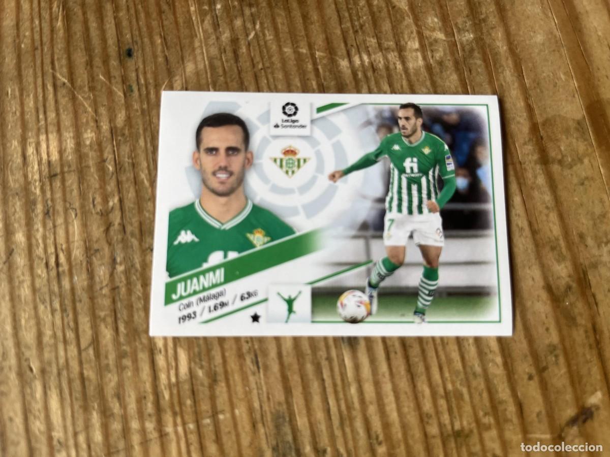 Cromos de f&uacute;tbol: CROMO SIN PEGAR NUNCA PEGADO ALBUM LIGA ESTE 22 23 2022 2023 BETIS # 18 JUANMI