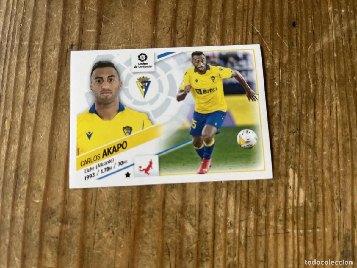 Cromos de f&uacute;tbol: CROMO SIN PEGAR NUNCA PEGADO ALBUM LIGA ESTE 22 23 2022 2023 CADIZ # 5 AKAPO