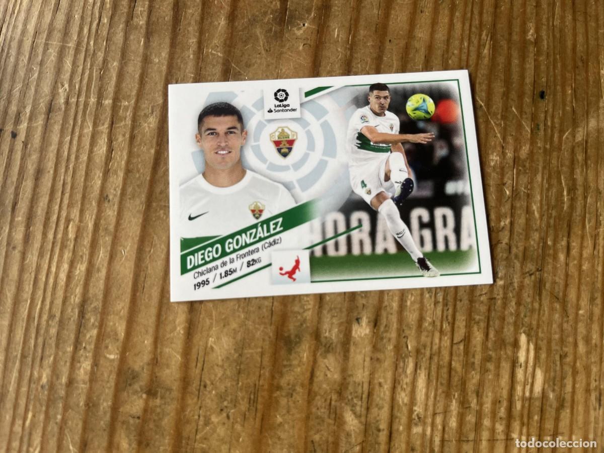 Cromos de f&uacute;tbol: CROMO SIN PEGAR NUNCA PEGADO ALBUM LIGA ESTE 22 23 2022 2023 ELCHE # 6 DIEGO GONZALEZ
