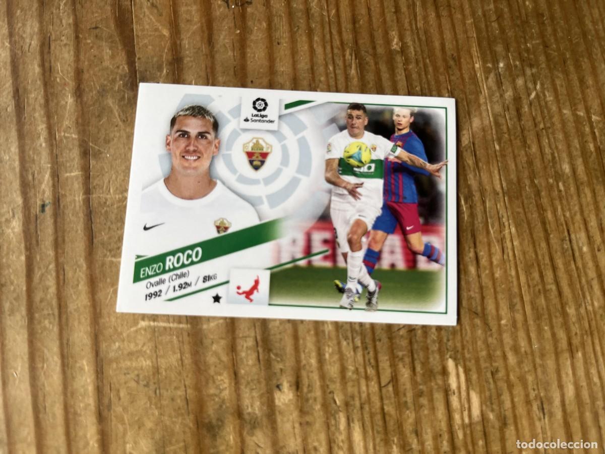 Cromos de f&uacute;tbol: CROMO SIN PEGAR NUNCA PEGADO ALBUM LIGA ESTE 22 23 2022 2023 ELCHE # 9 ENZO ROCO