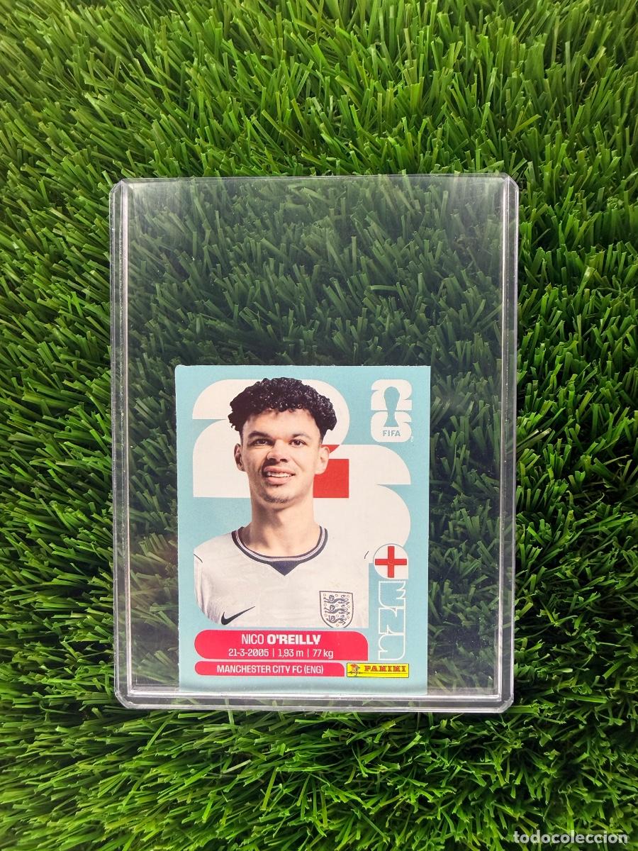 Cromos de f&uacute;tbol: N&ordm; ENG6B Nico O&acute;Reilly Actualizaci&oacute;n Inglaterra Mundial 2026 Stickers