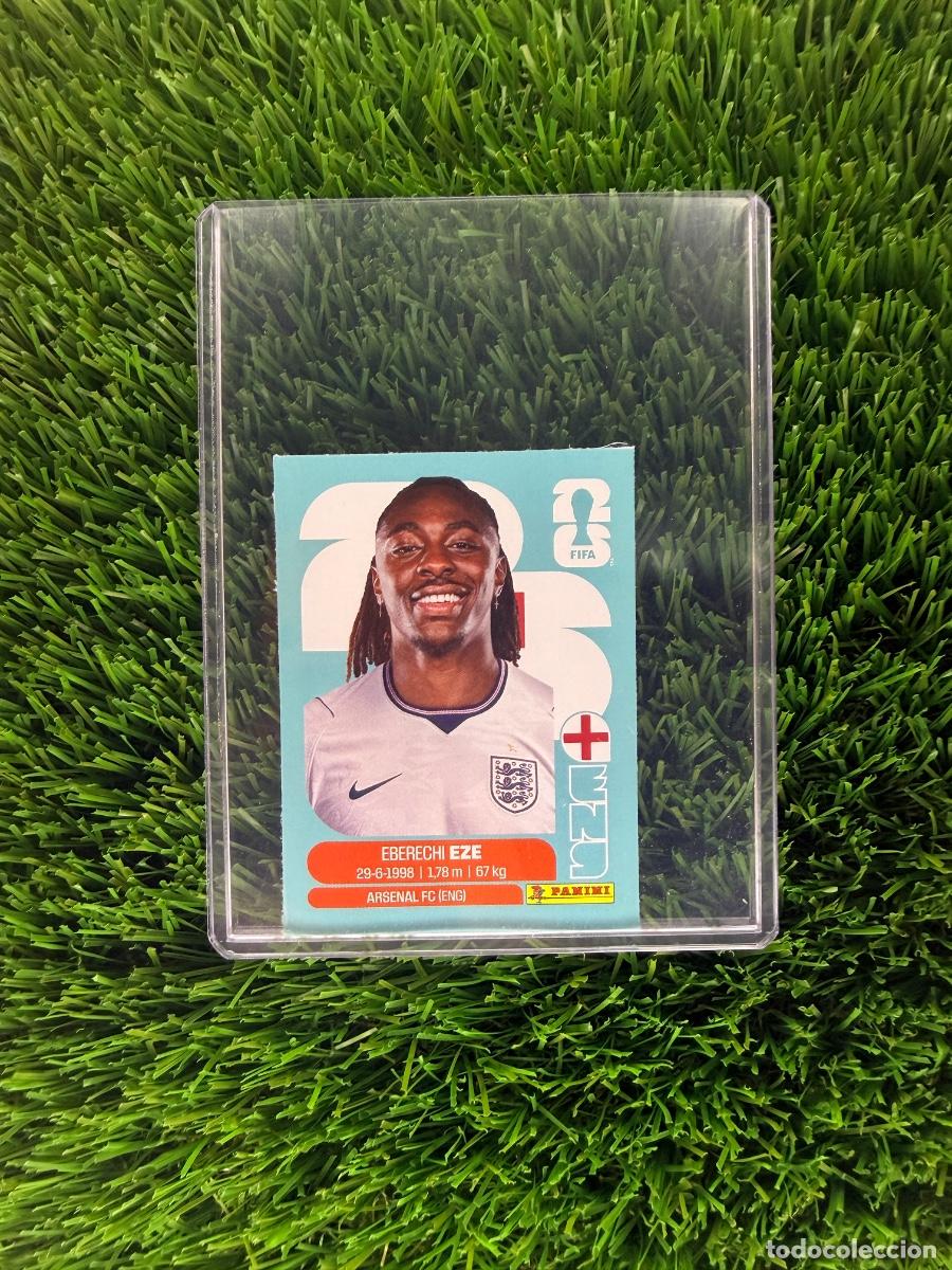 Cromos de f&uacute;tbol: N&ordm; ENG12B Eberechi Eze Actualizaci&oacute;n Inglaterra Mundial 2026 Stickers