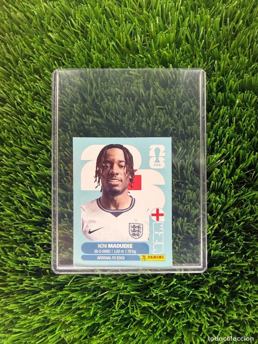 Cromos de f&uacute;tbol: N&ordm; ENG16B Noni Madueke Actualizaci&oacute;n Inglaterra Mundial 2026 Stickers
