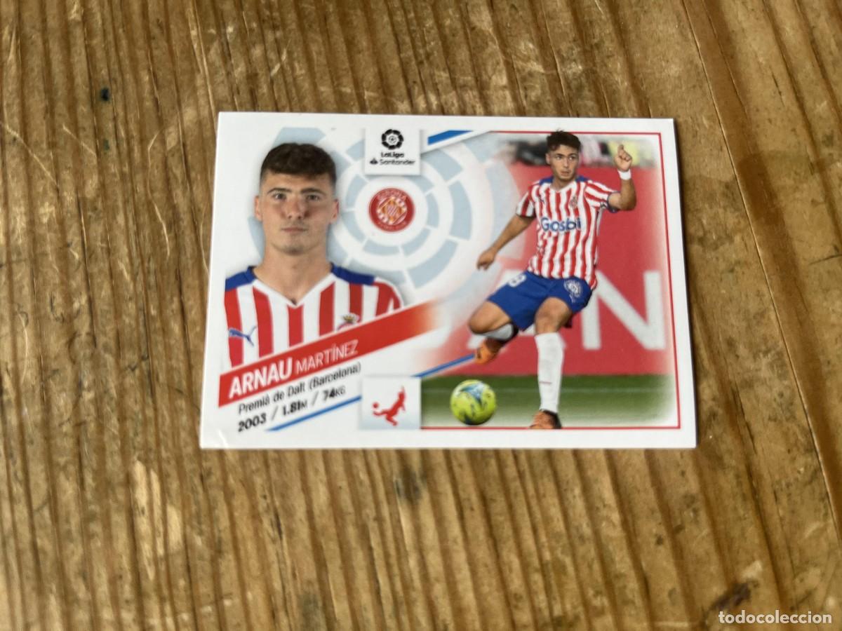 Cromos de f&uacute;tbol: CROMO SIN PEGAR NUNCA PEGADO ALBUM LIGA ESTE 22 23 2022 2023 GIRONA # 5 ARNAU MARTINEZ