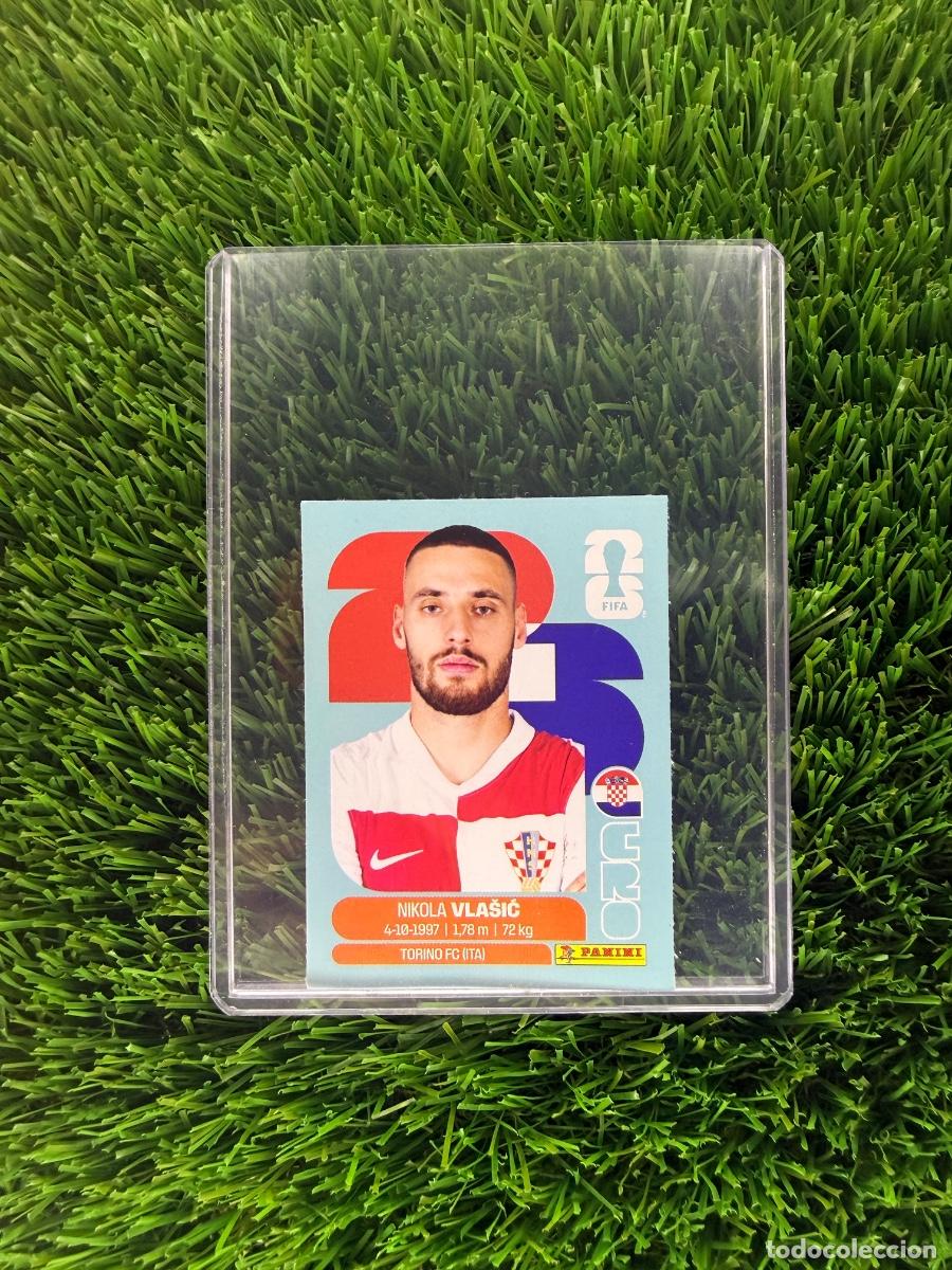 Cromos de f&uacute;tbol: N&ordm; CRO12B Nikola Vlasic Actualizaci&oacute;n Croacia Mundial 2026 Stickers